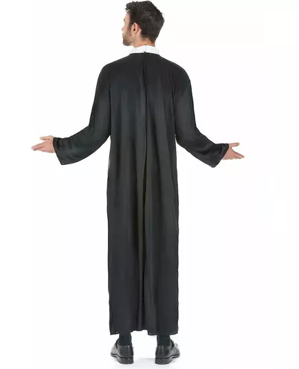 Déguisement prêtre homme, Taille: Small, image 2