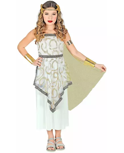 Déguisement robe déesse Grecque fille, Taille: 8–10 ans (140 cm), image 2