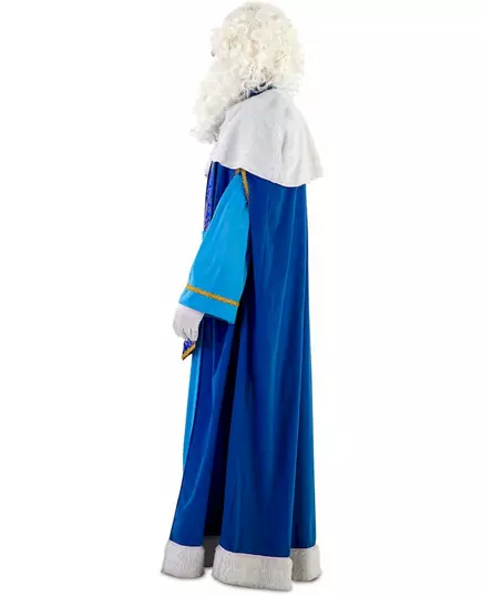 Déguisement Roi Mage luxe bleu Melchior adulte, image 2
