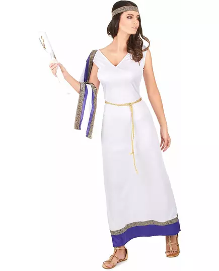 Paars Romeins kostuum voor vrouwen, image 2