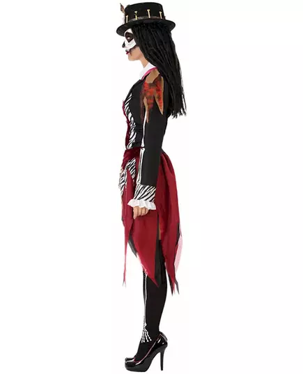 Déguisement sorcière vaudou femme, Taille: X-Small/Small, image 2