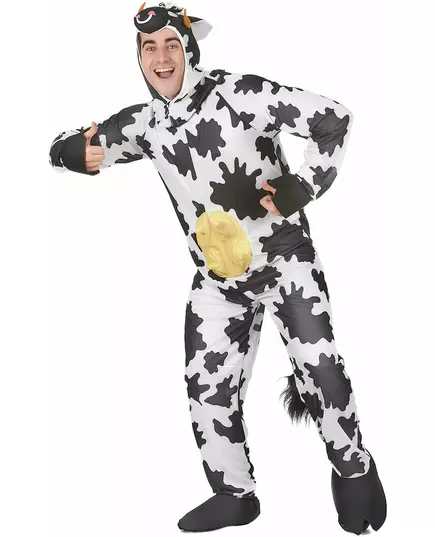 Déguisement vache adulte, Taille: Large, image 2