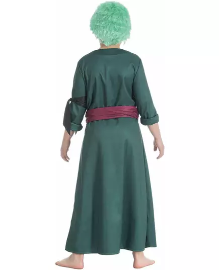 One Piece™ Zoro-kostuum voor kinderen, Maat: 7–8 jaar (128 cm), image 2