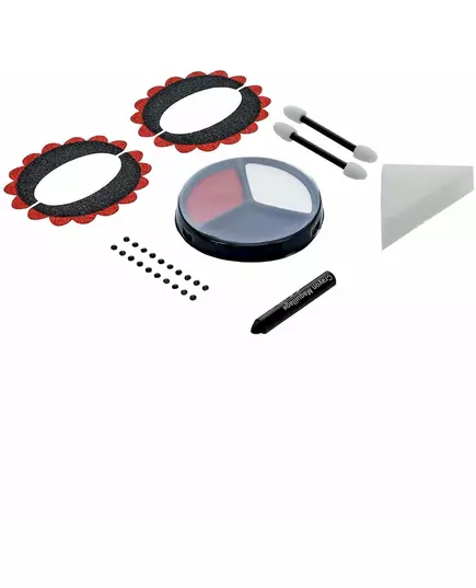 Kit maquillage squelette coloré adulte, image 2
