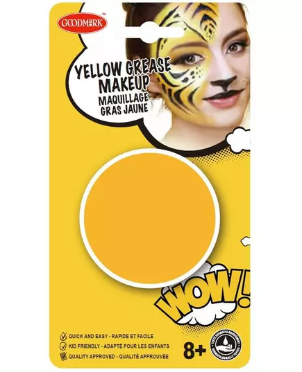 Gele crème schmink, image 2