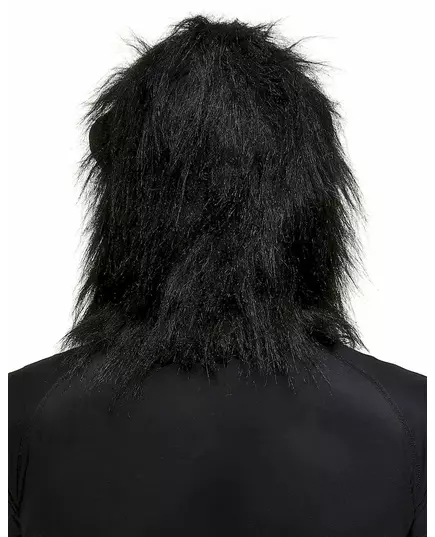 Zwart gorilla masker voor volwassenen, image 2