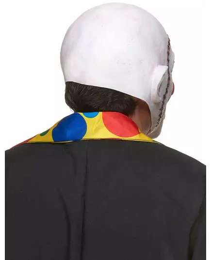 Gehechte schedel clownsmasker voor volwassenen, image 2