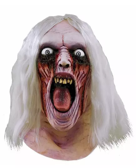 Masque zombie sanglant adulte en latex Halloween, image 2