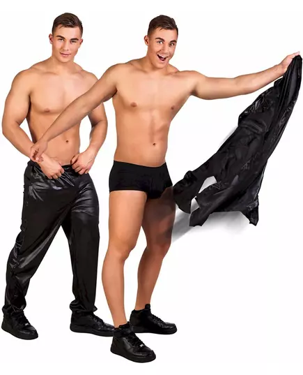 Pantalon stripteaseur noir adulte, image 2