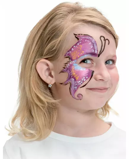 Make-up-toren op waterbasis voor meisjes met kwastje en sponsje, image 2