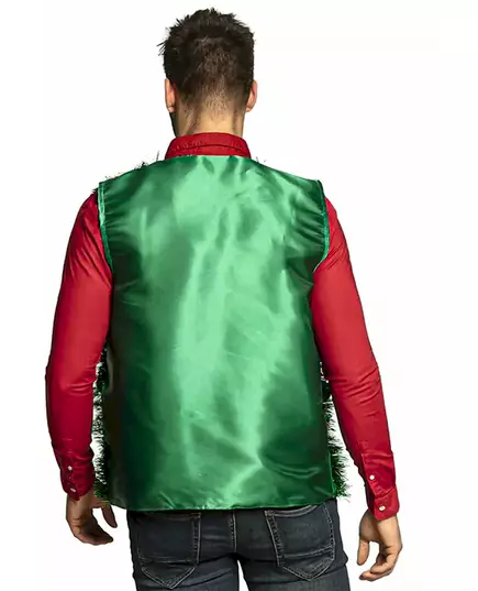 Kerstboomjasje met groene bolletjes voor volwassenen, image 2