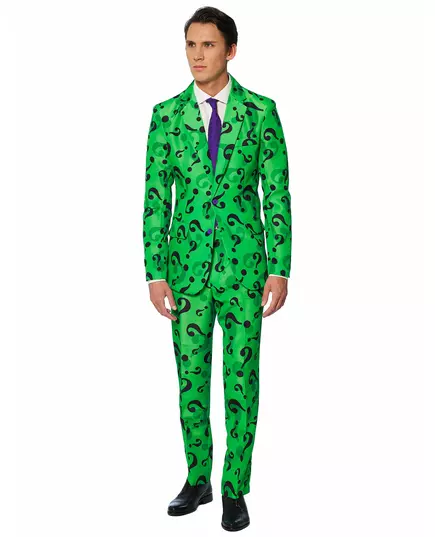 Costume Mr. Riddler™ adulte Suitmeister™, Taille: X-Large (EU 56–58), image 2