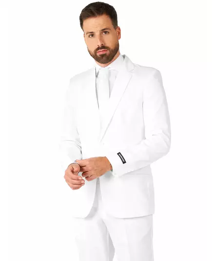 Wit Mr. Solid Suitmeister™ kostuum voor mannen, Maat: X-Large (EU 56–58), image 2