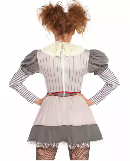 Déguisement creepy clown femme, Taille: Medium/Large (42–44), image 2