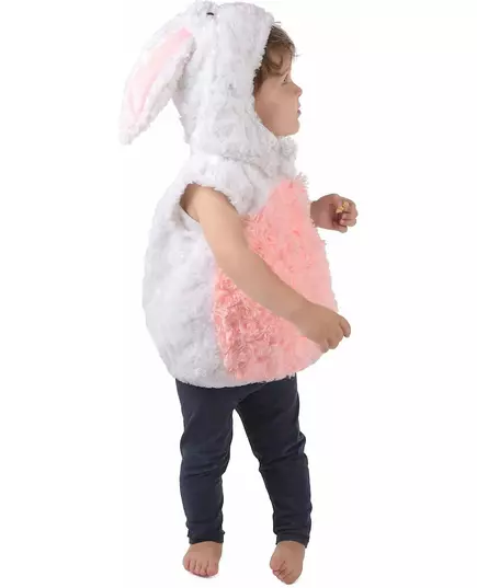 Déguisement lapin blanc et rose sans manches enfant, Taille: 3–4 ans (98–104cm), image 2