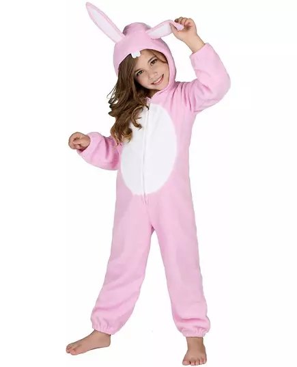 Déguisement Lapin Rose Enfant, Taille: 7–9 ans (M), image 2