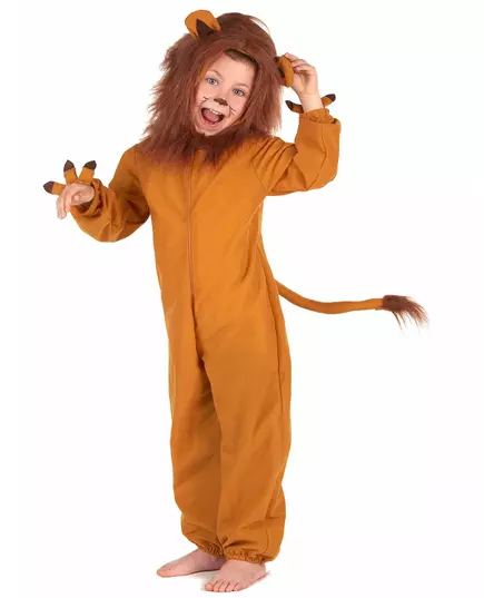 Déguisement lion effet polaire enfant, Taille: 7–9 ans (120–130 cm), image 2