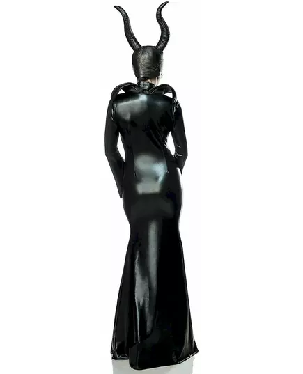 Déguisement luxe sorcière noire sexy femme, Taille: X-Large (42), image 2