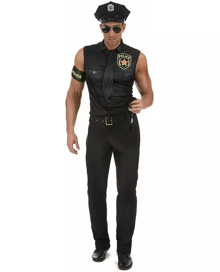 Sexy politie kostuum voor mannen, Maat: X-Large, image 2