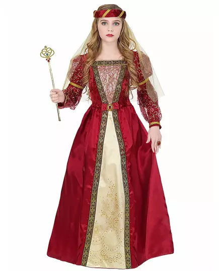 Déguisement princesse médiévale royale fille, Taille: 11–13 ans (158 cm), image 2