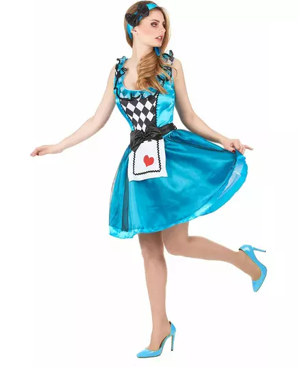 Wonderland outfit voor dames, Maat: Medium, image 2