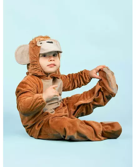 Déguisement Singe pour bébé - Classique, Taille: 12–18 mois (74–81 cm), image 2