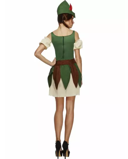 Sexy woud dief kostuum voor vrouwen, Maat: Medium, image 2