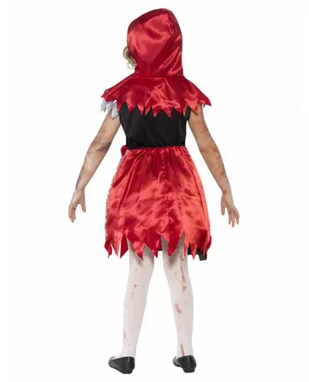 Déguisement zombie chaperon rouge fille, Taille: 10–12 ans (145/158 cm), image 2