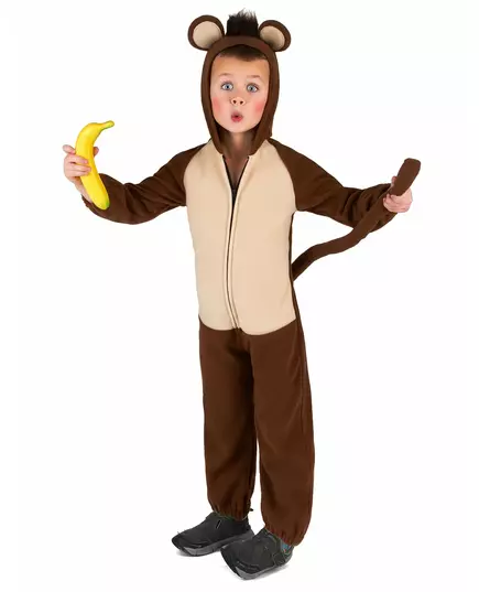 Aap outfit voor kinderen, Maat: 5–6 jaar (S), image 2