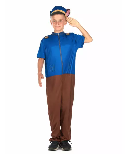 Déguisement chien policier bleu enfant, Taille: 4–6 ans(110–120 cm), image 2