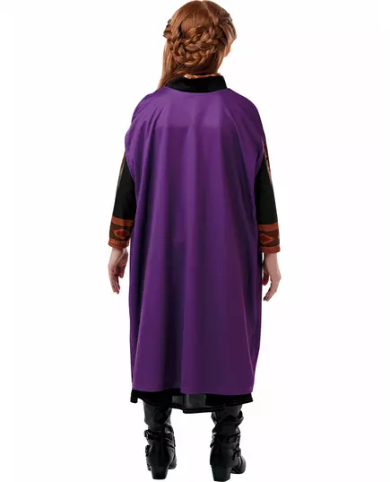 Déguisement classique Anna La Reine des neiges 2™ fille, Taille: 9–10 ans(134–140 cm), image 2