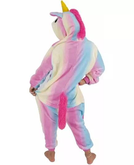 Déguisement combinaison licorne arc-en-ciel enfant, Taille: 11–14 ans (154 cm), image 2