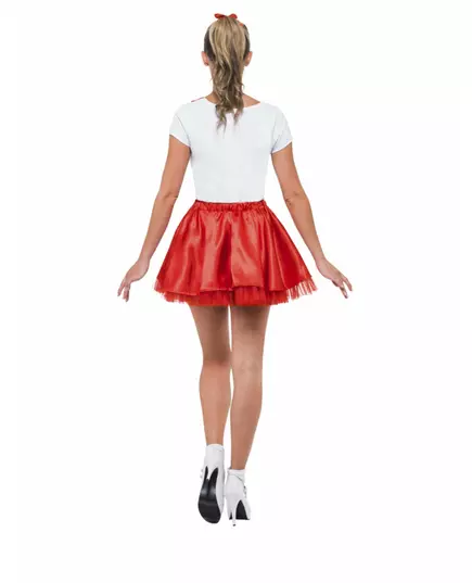Grease™ cheerleader kostuum voor vrouwen, Maat: Medium, image 2