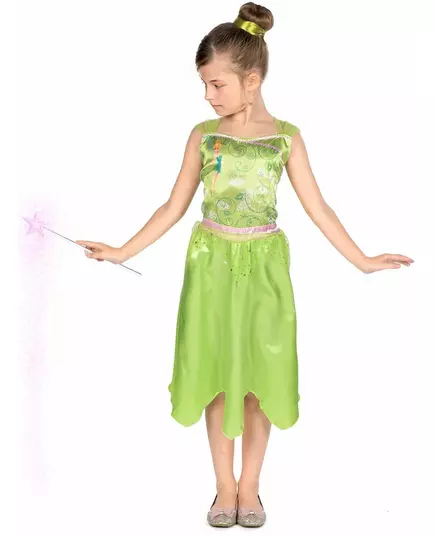 Déguisement la Fée Clochette™ basique fille, Taille: 3–4 ans (97–109 cm), image 2