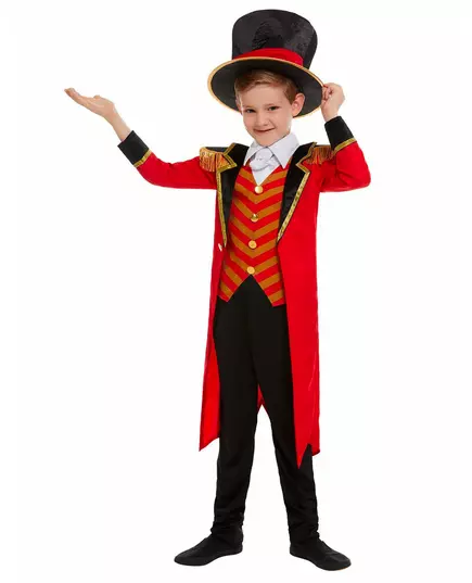 Spreekstalmeesterkostuum voor jongens, Maat: 7–9 jaar (130/143 cm), image 2