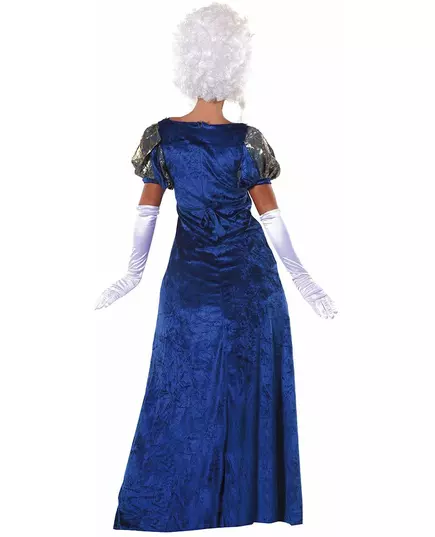 Marquise kostuum voor dames blauw, Maat: Large (42–44), image 2
