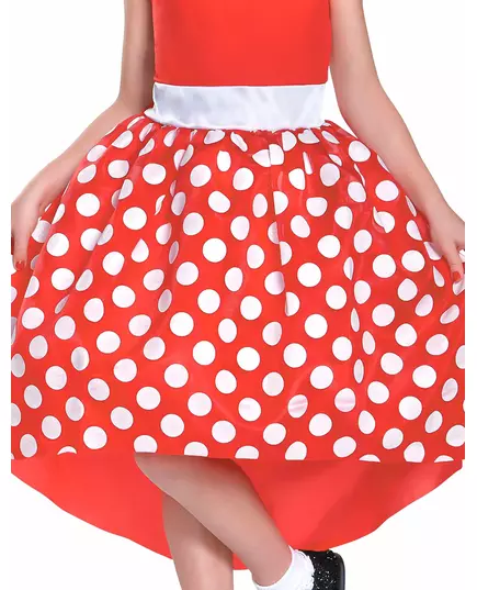 Klassiek rood kostuum Minnie™ voor meisjes, Maat: 3–4 jaar (97–109 cm), image 2