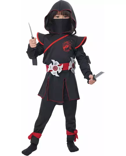 Luxe ninja vermomming voor meisjes, Maat: 4–6 jaar (116 cm), image 2