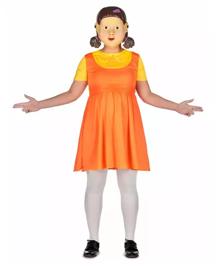 Kostuum moordenaarspop voor vrouwen, Maat: X-Small, image 2