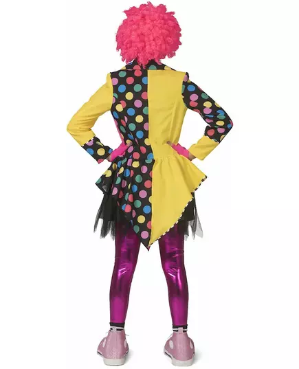 Veelkleurige clownsjas voor vrouwen, Maat: X-Large, image 2
