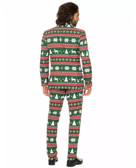 Mr. Festive Opposuits™ kerst kostuum voor mannen, Maat: Large (EU 54), image 3