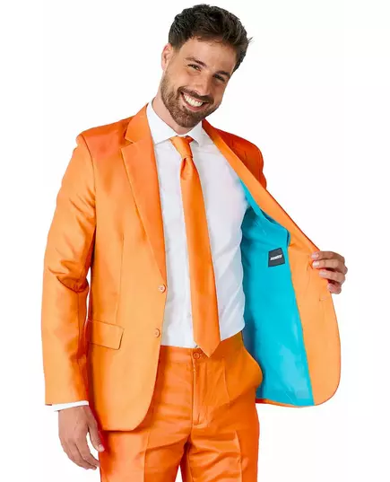 Mr. Orange Suitmeister™ kostuum voor mannen, Maat: XX-Large (EU 60–62), image 3