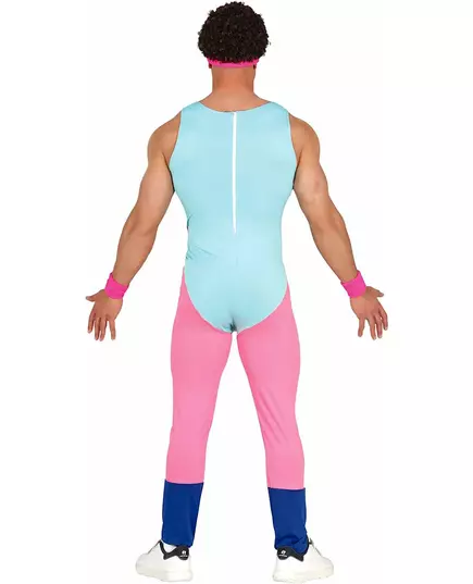 Déguisement aérobic humoristique homme, Taille: X-Large (54–56), image 2