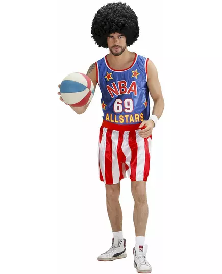 NBA basketbal speler kostuum voor volwassenen, Maat: Medium, image 3