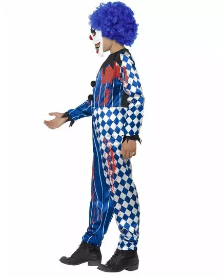 Déguisement clown arlequin enfant Halloween, Taille: 10–12 ans (145/158 cm), image 3