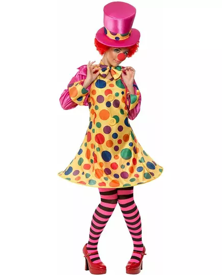Clowns kostuum voor vrouwen, Maat: X-Large, image 3