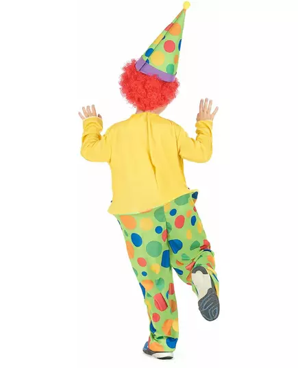 Clown outfit voor jongens, Maat: 10–12 jaar (130–140 cm), image 3
