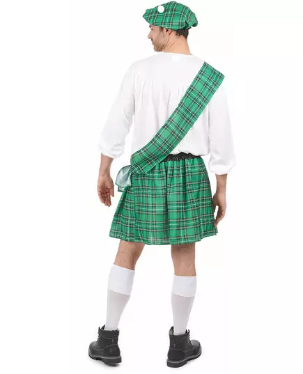 Groen Schotse outfit voor heren, Maat: X-Large, image 3