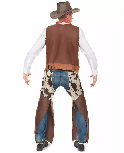 Déguisement cowboy de l'ouest Homme, Taille: Medium/Large, image 3