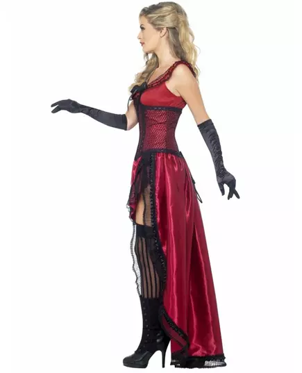 Sexy cabaretdanseres outfit voor dames, Maat: Large, image 3